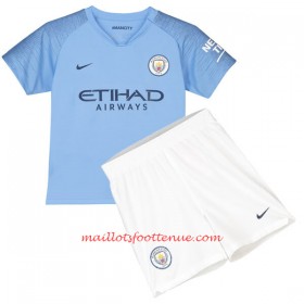Maillot/Tenue Manchester City Enfant Domicile 2018/2019